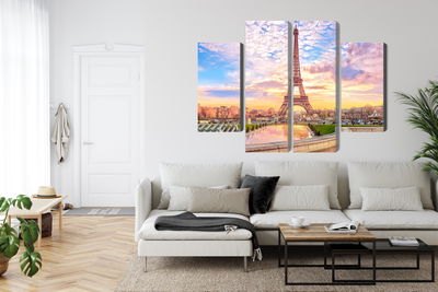 Ljuddämpande tavla - Eiffel tower in Paris