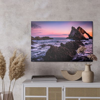 Ljuddämpande tavla - Rocks in the sea