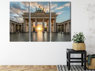 Ljuddämpande tavla - Brandenburg gate in berlin