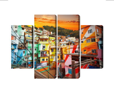 Ljuddämpande tavla - Rio de janeiro city center