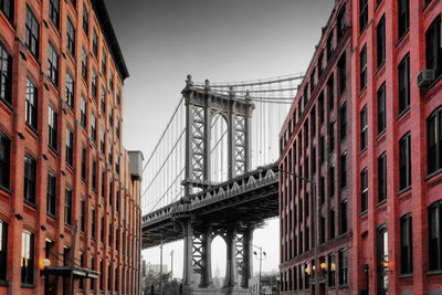 Ljuddämpande tavla - Manhattan bridge view