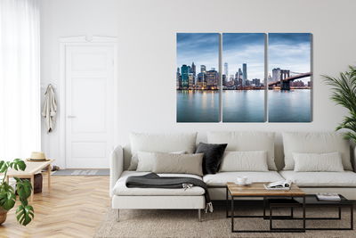 Ljuddämpande tavla - Panoramic view of the city