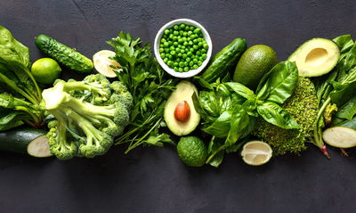 Ljuddämpande tavla - Green vegetables