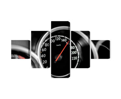 Ljuddämpande tavla - Car speedometer