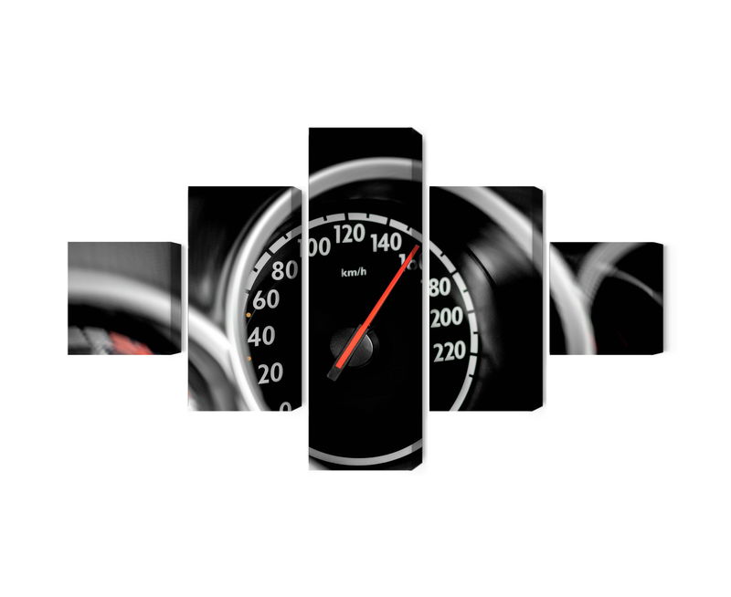 Ljuddämpande tavla - Car speedometer