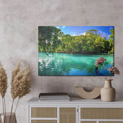 Ljuddämpande tavla - Tropical sea bay