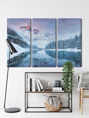 Ljuddämpande tavla - Canadian Moraine Lake on a