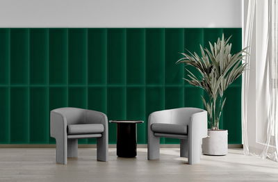 Rektangulær lydabsorber - fløjl