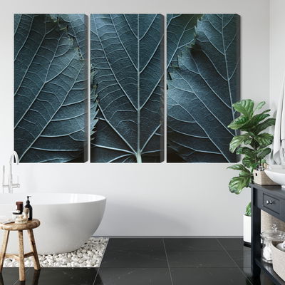 Ljuddämpande tavla - Leaves with a macro