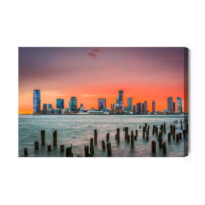 Ljuddämpande tavla - Hudson river, Usa