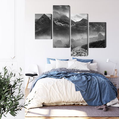 Ljuddämpande tavla - Hala gasienicowa in black