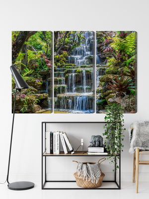 Ljuddämpande tavla - Thai waterfall