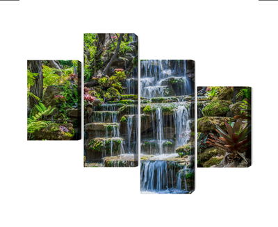 Ljuddämpande tavla - Thai waterfall