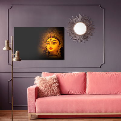 Ljuddämpande tavla - Goddess durga