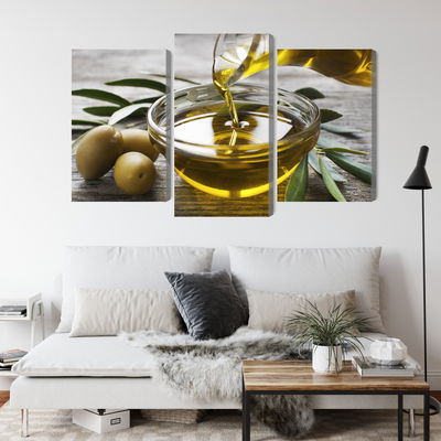 Ljuddämpande tavla - Olive oil