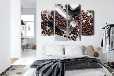 Ljuddämpande tavla - Ingredients for making coffee