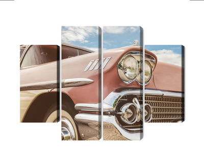 Ljuddämpande tavla - American car from the 1950s