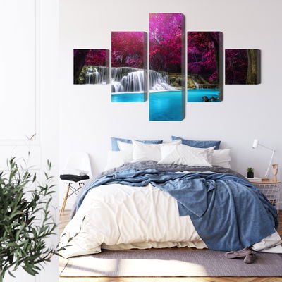 Ljuddämpande tavla - Kanchanaburi waterfall