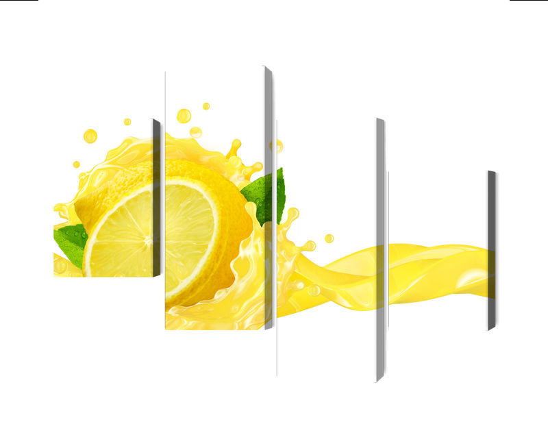 Ljuddämpande tavla - Fresh lemon juice