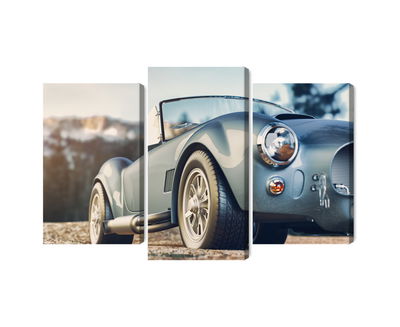 Ljuddämpande tavla - Classic retro car