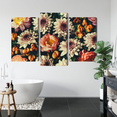 Ljuddämpande tavla - Variety of colorful 3d