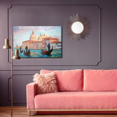 Ljuddämpande tavla - Venice as painted