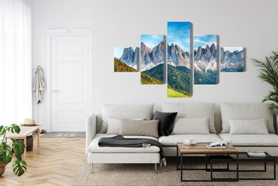 Ljuddämpande tavla - Dolomites mountain range