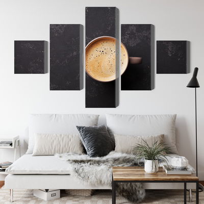 Ljuddämpande tavla - A cup of fresh coffee