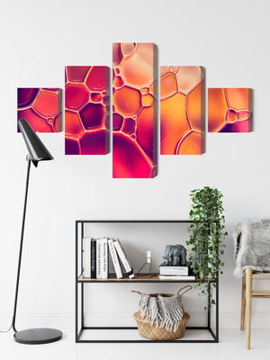 Ljuddämpande tavla - Water drops on a macro scale