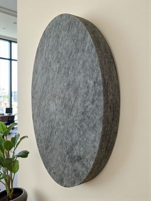 Ljudabsorbering till vägg - PES circle wall