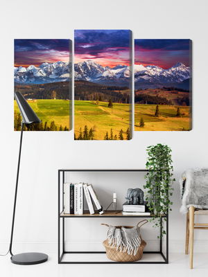 Ljuddämpande tavla - Landscape with the polish