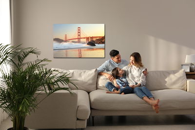 Ljuddämpande tavla - Golden Gate bridge