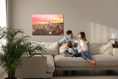 Ljuddämpande tavla - Roman 3d panorama