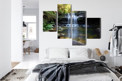 Ljuddämpande tavla - A waterfall in the bush