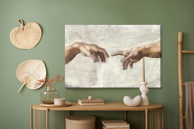 Ljuddämpande tavla - Adam's painted creation