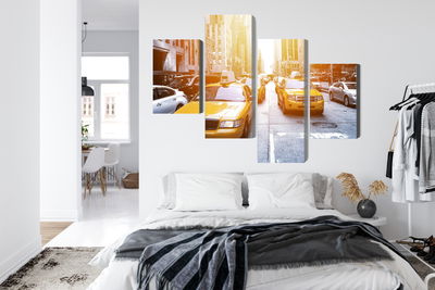 Ljuddämpande tavla - Taxi in the sunshine nyc