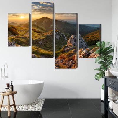 Ljuddämpande tavla - Bread mountain peak