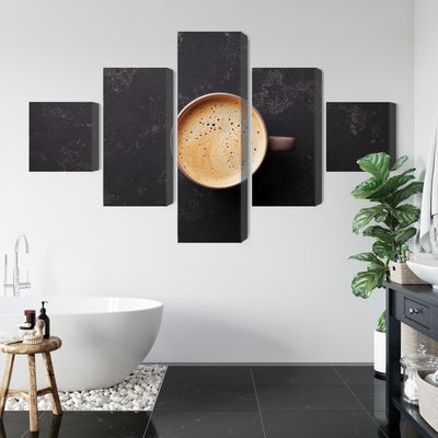 Ljuddämpande tavla - A cup of fresh coffee