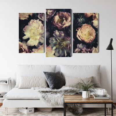 Ljuddämpande tavla - A bouquet of colorful