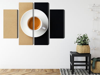 Ljuddämpande tavla - A cup of italian coffee