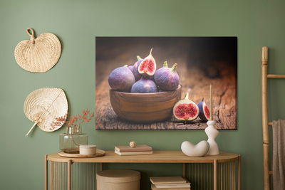 Ljuddämpande tavla - Figs on wood