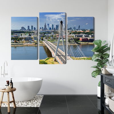 Ljuddämpande tavla - The bridge with the Warsaw