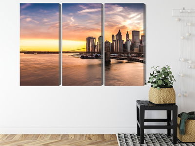 Ljuddämpande tavla - Panorama of the brooklyn