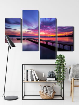 Ljuddämpande tavla - Great sunset