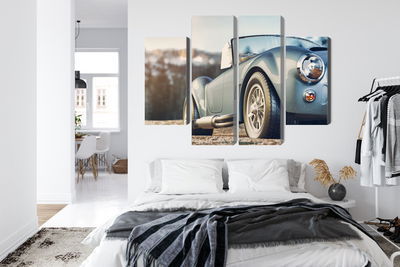 Ljuddämpande tavla - Classic retro car