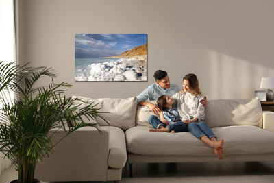 Ljuddämpande tavla - View from the dead sea