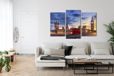 Ljuddämpande tavla - Panorama of westminster