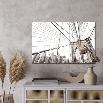 Ljuddämpande tavla - Brooklyn bridge, New York