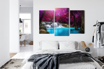 Ljuddämpande tavla - Kanchanaburi waterfall