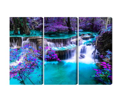 Ljuddämpande tavla - Huay mae khamin waterfall